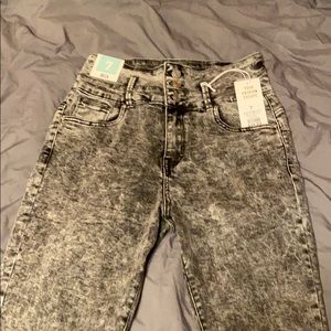 Refuge high-wasted skinny jeans